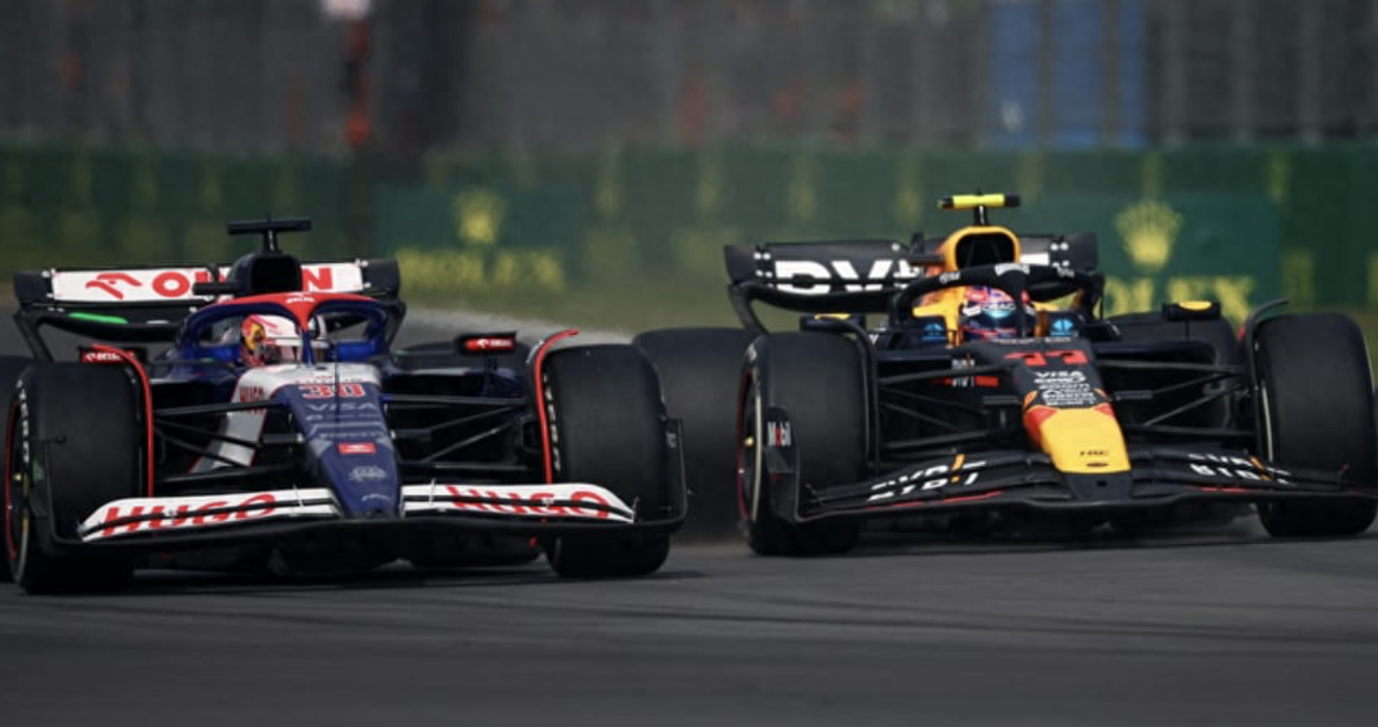 梅赛德斯鏖战红牛二队，佩雷兹关键制胜